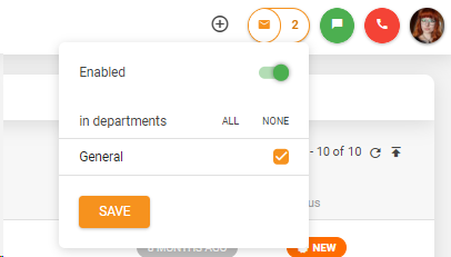 Para configuración rápida del botón A Resolver